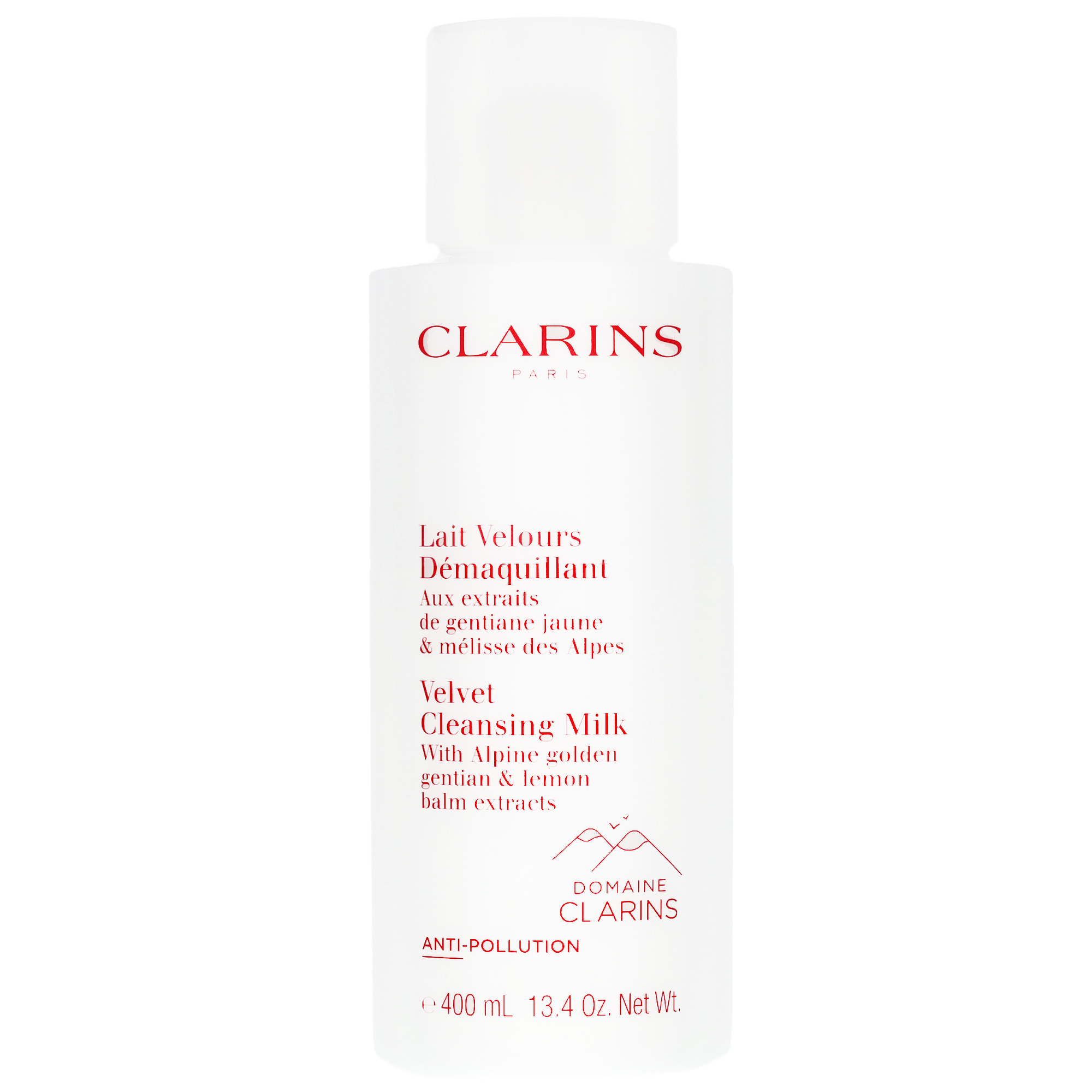 Photos - Other Cosmetics Clarins Cleansers & Toners Velvet Cleansing Milk 400ml 