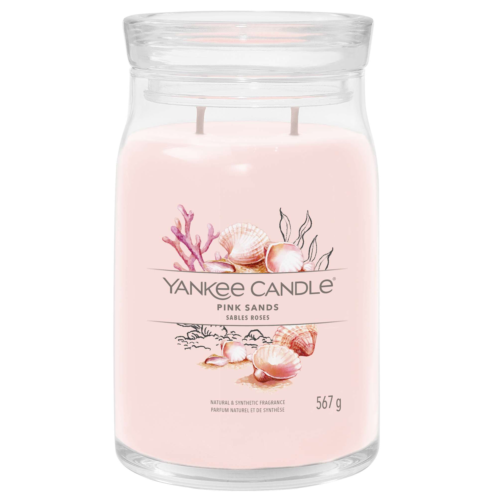 Yankee Candle Signature Jar Candle Large Jar Pink Sands 567g