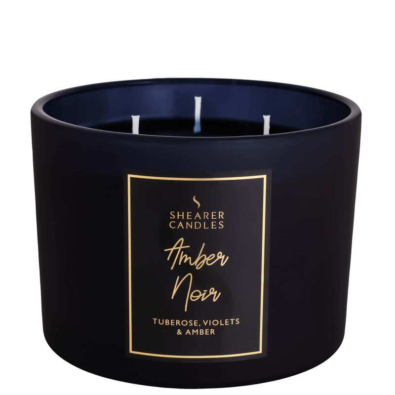 Shearer Candles Scented Candles Amber Noir Scented 3 Wick