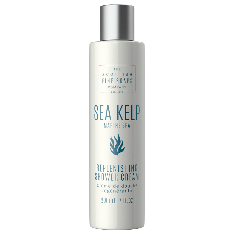 Photos - Cream / Lotion Scottish Fine Soaps Sea Kelp Marine Spa Replenishing Shower Cream 200ml 