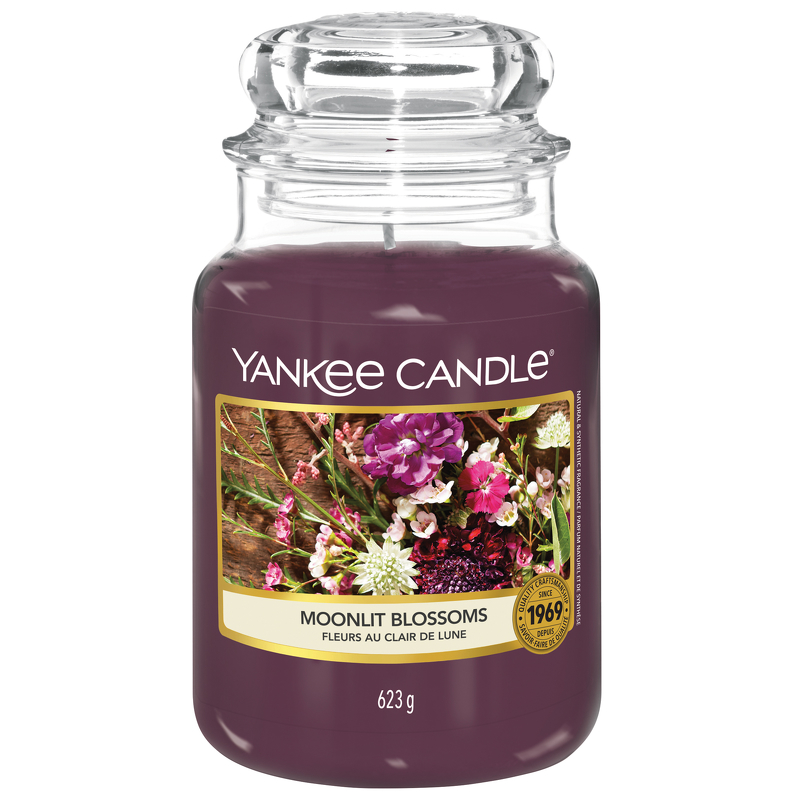 Yankee Candle Original Jar Candles Large Moonlit Blossoms 623g