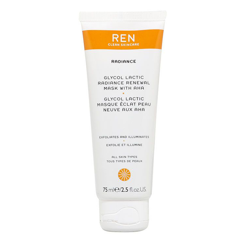 REN Clean Skincare Radiance Glycol Lactic Radiance Renewal Mask 75ml