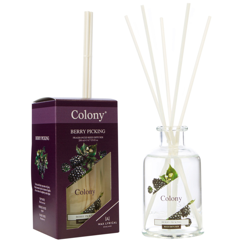 Wax Lyrical Colony Reed Diffuser Berry Picking 200ml