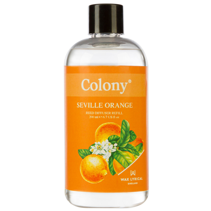 Wax Lyrical Colony Reed Diffuser Refill Seville Orange 200ml