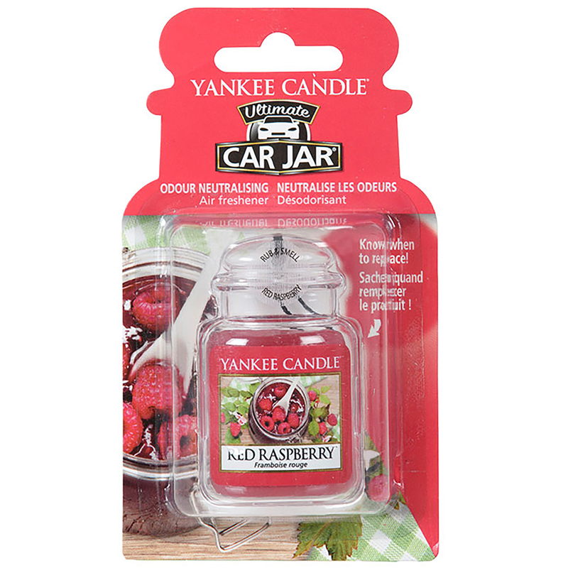 Yankee Candle Car Jar Ultimate Red Raspberry