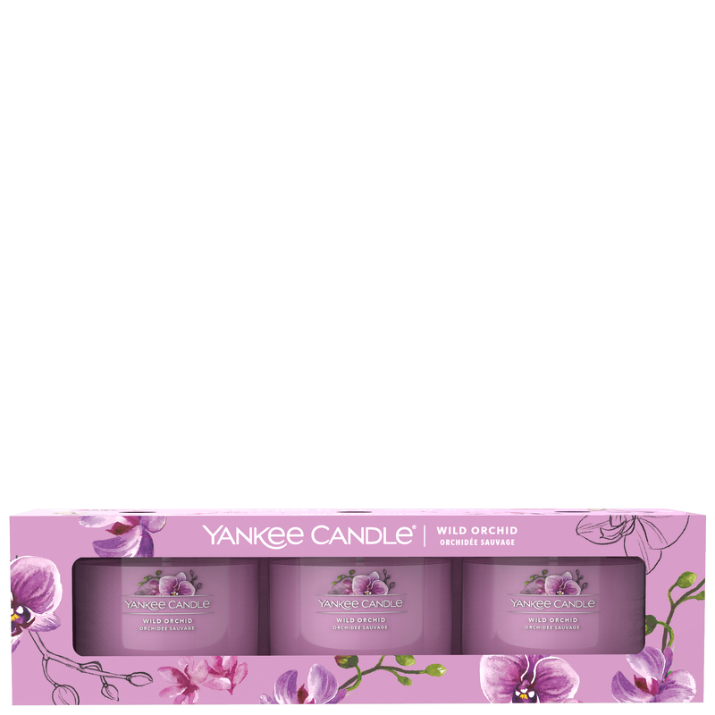 Yankee Candle Gifts & Sets 3 Pack Filled Votive Wild Orchid