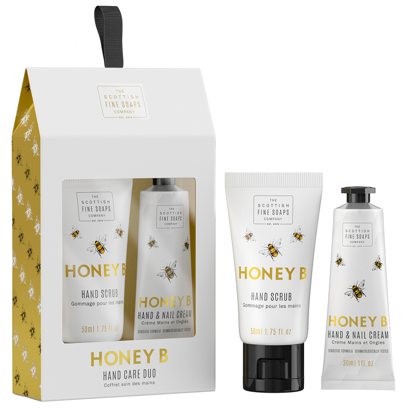 Photos - Cream / Lotion Scottish Fine Soaps Gifts & Sets Honey B Hand Care Duo 