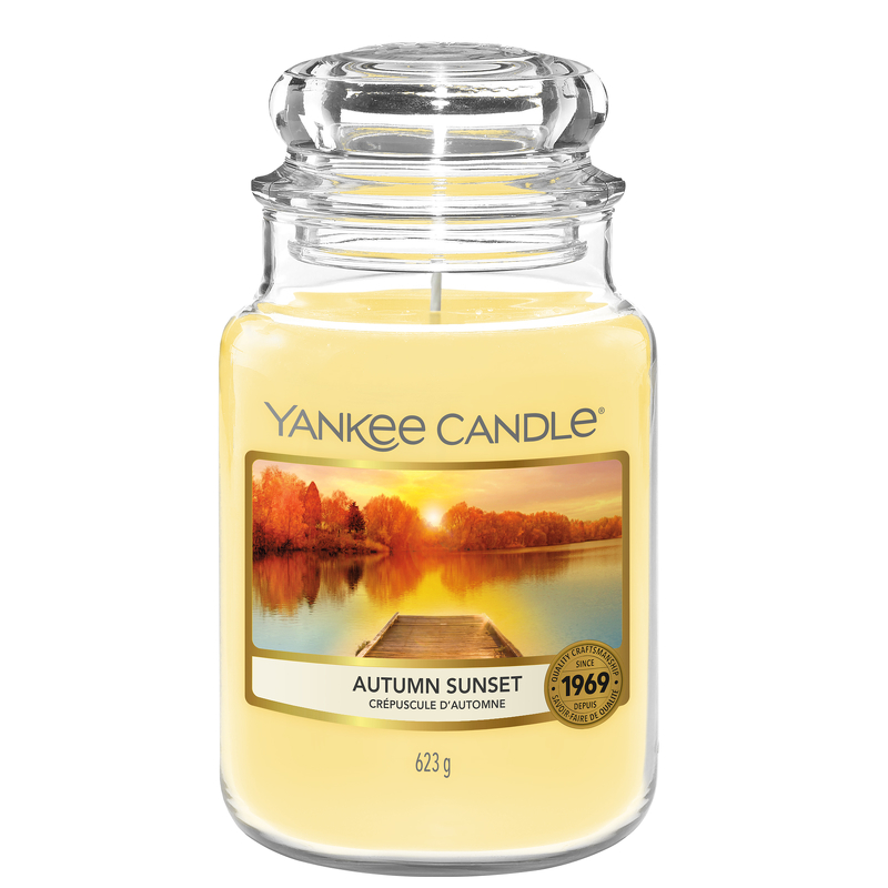 Yankee Candle Original Jar Candles Large Autumn Sunset 623g