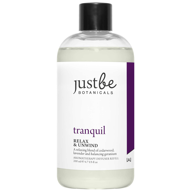 Wax Lyrical JustBe Botanicals Tranquil Reed Diffuser Refill 200ml