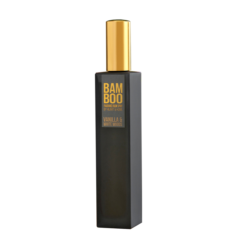 BAMBOO Room Spray Vanilla & White Woods