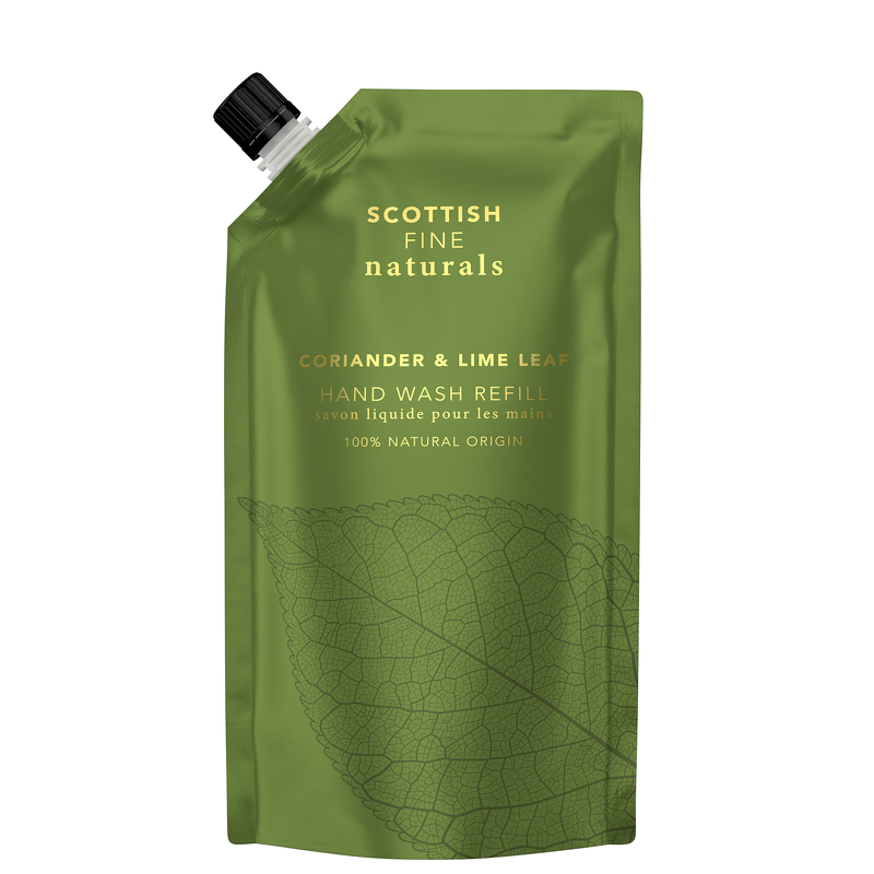 Scottish Fine Soaps Coriander & Lime Leaf Hand Wash Refill 600ml