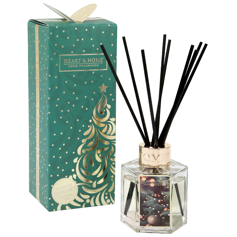 Heart & Home Reed Diffusers Winter Christmas Tree 70ml