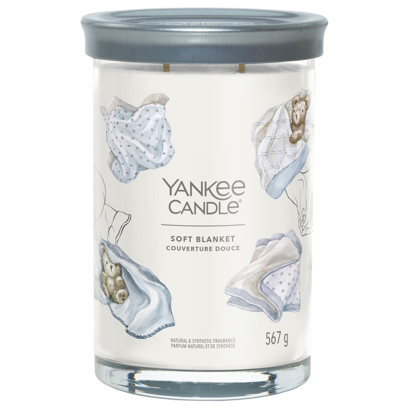 Yankee Candle Signature Jar Candle Large Tumbler Soft Blanket 567g