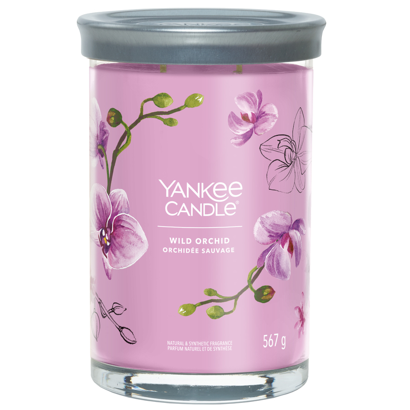 Yankee Candle Signature Jar Candle Large Tumbler Wild Orchid 567g