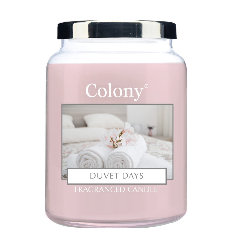 Wax Lyrical Colony Medium Candle Jar Duvet Days 335g