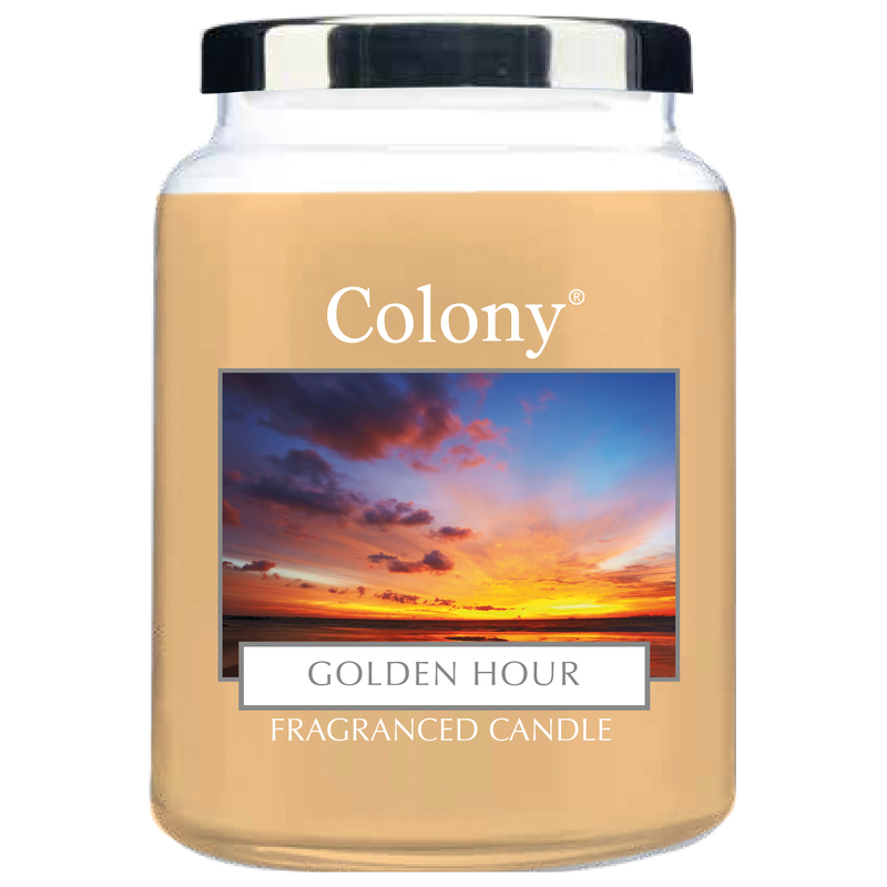 Wax Lyrical Colony Large Candle Jar Golden Hour 475g