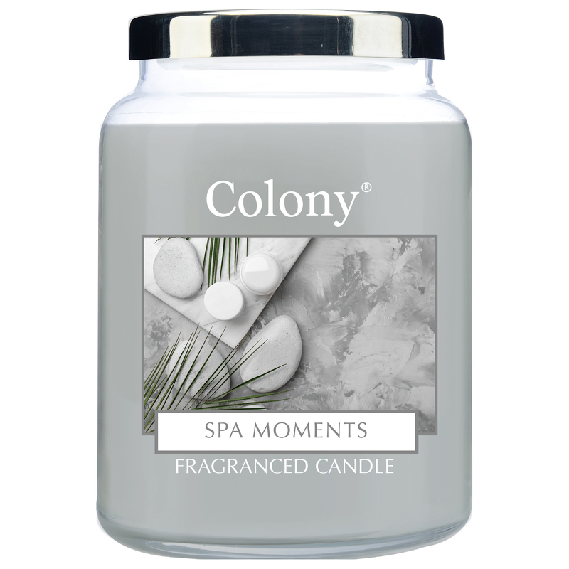 Wax Lyrical Colony Large Candle Jar Spa Moments 475g