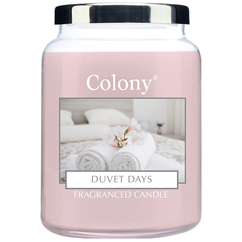 Wax Lyrical Colony Large Candle Jar Duvet Days 475g