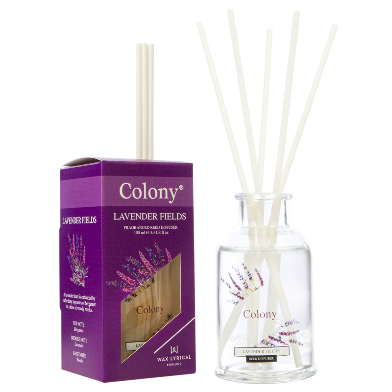 Wax Lyrical Colony Reed Diffuser Lavender Fields 100ml