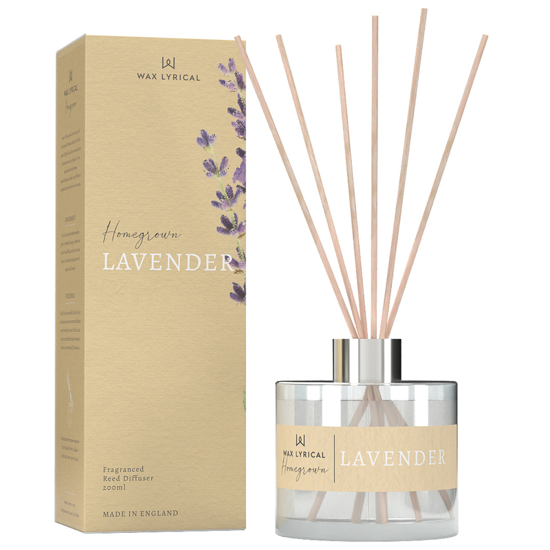Wax Lyrical Homegrown Reed Diffuser Lavender 200ml