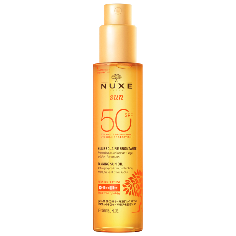 Image of NUXE Sun Tanning Sun Oil SPF50 150ml