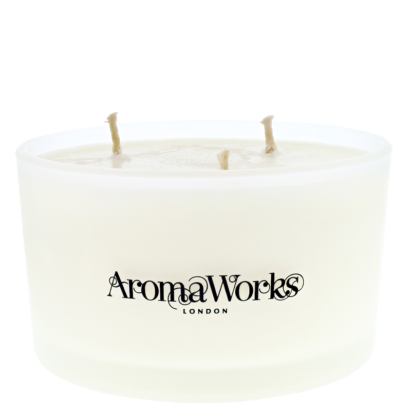 AromaWorks Light Spearmint & Lime 3 Wick Candle 400g