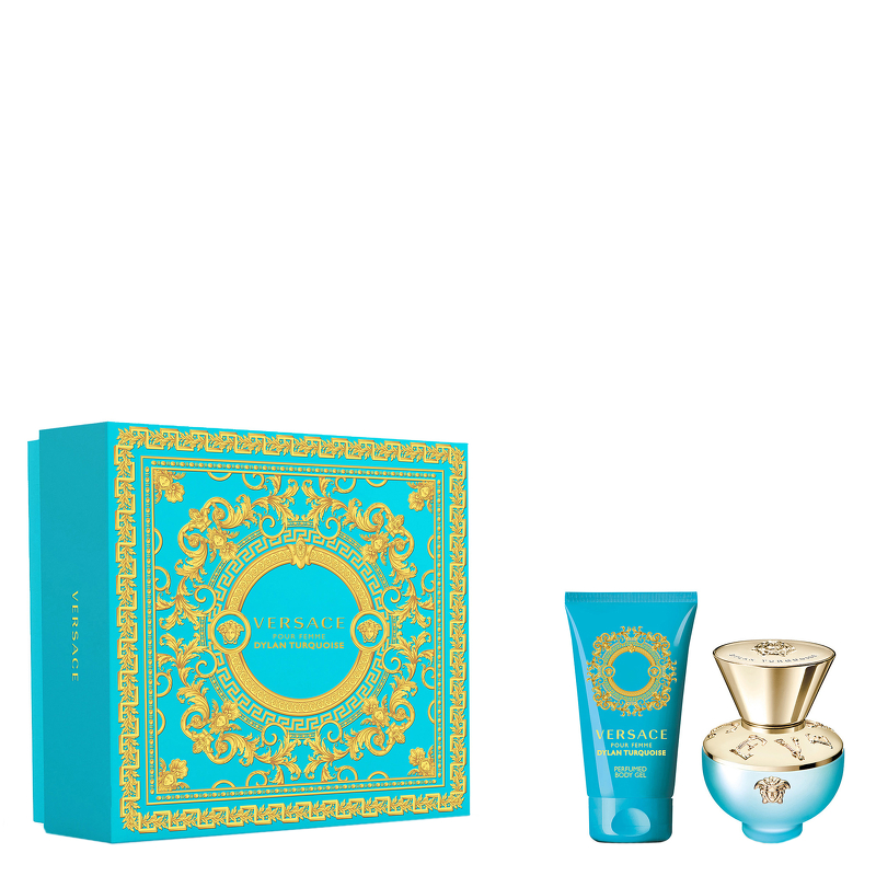Photos - Women's Fragrance Versace Dylan Turquoise Eau de Toilette Spray 30ml Gift Set 